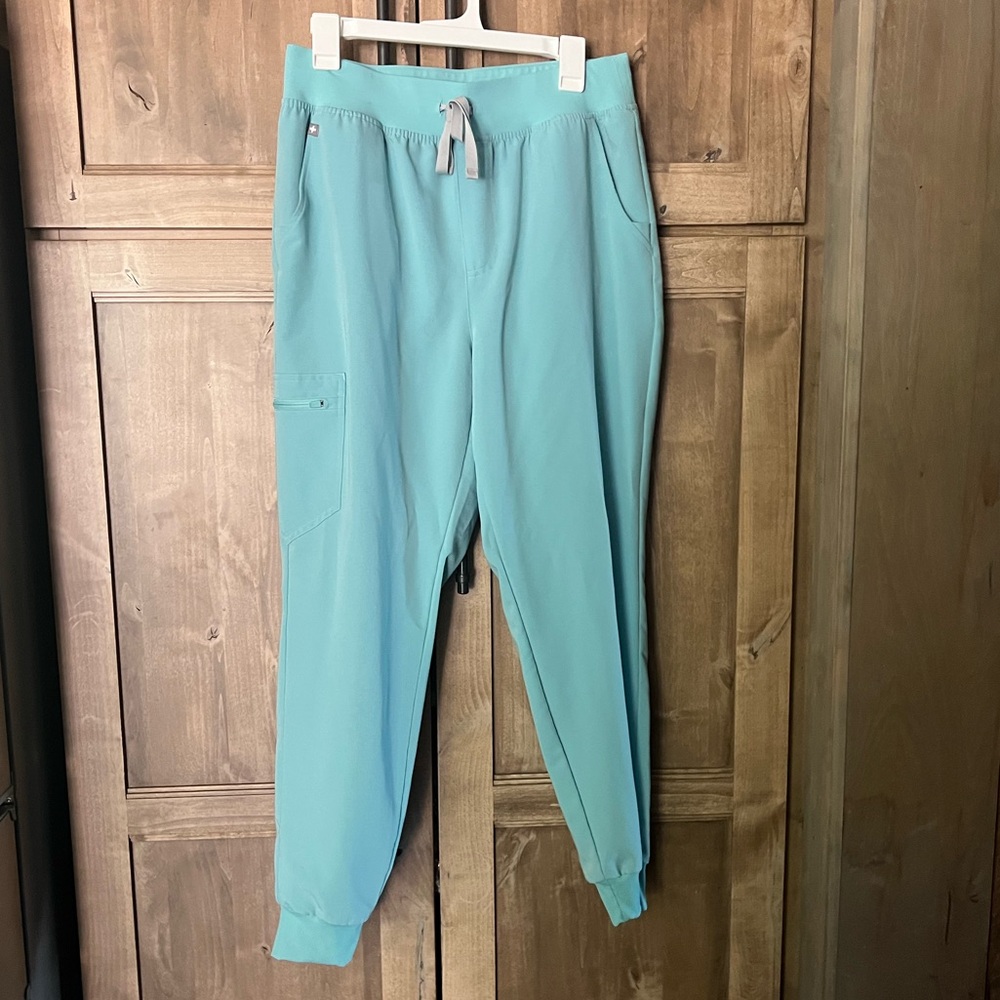 Figs Zamora Sea Glass Jogger Scrub Pants - Picture 3 of 6